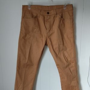 Levi's 508 Taper Fit Twill Pants W34xL30